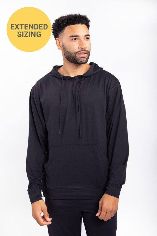 Extended Size-Classic Fit Hoodie Pullover
