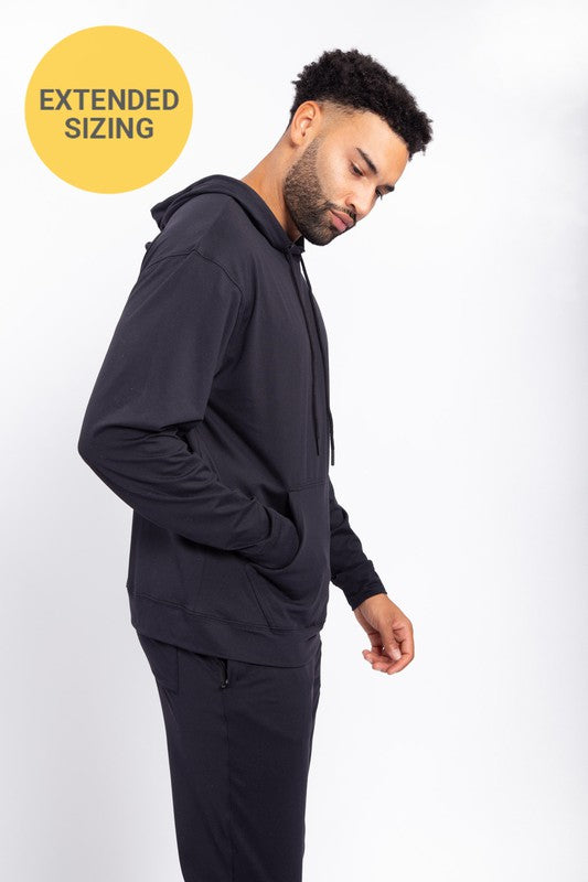 Extended Size-Classic Fit Hoodie Pullover