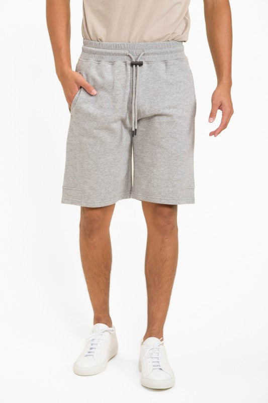 Organic Cotton Shorts with Rectangle Details