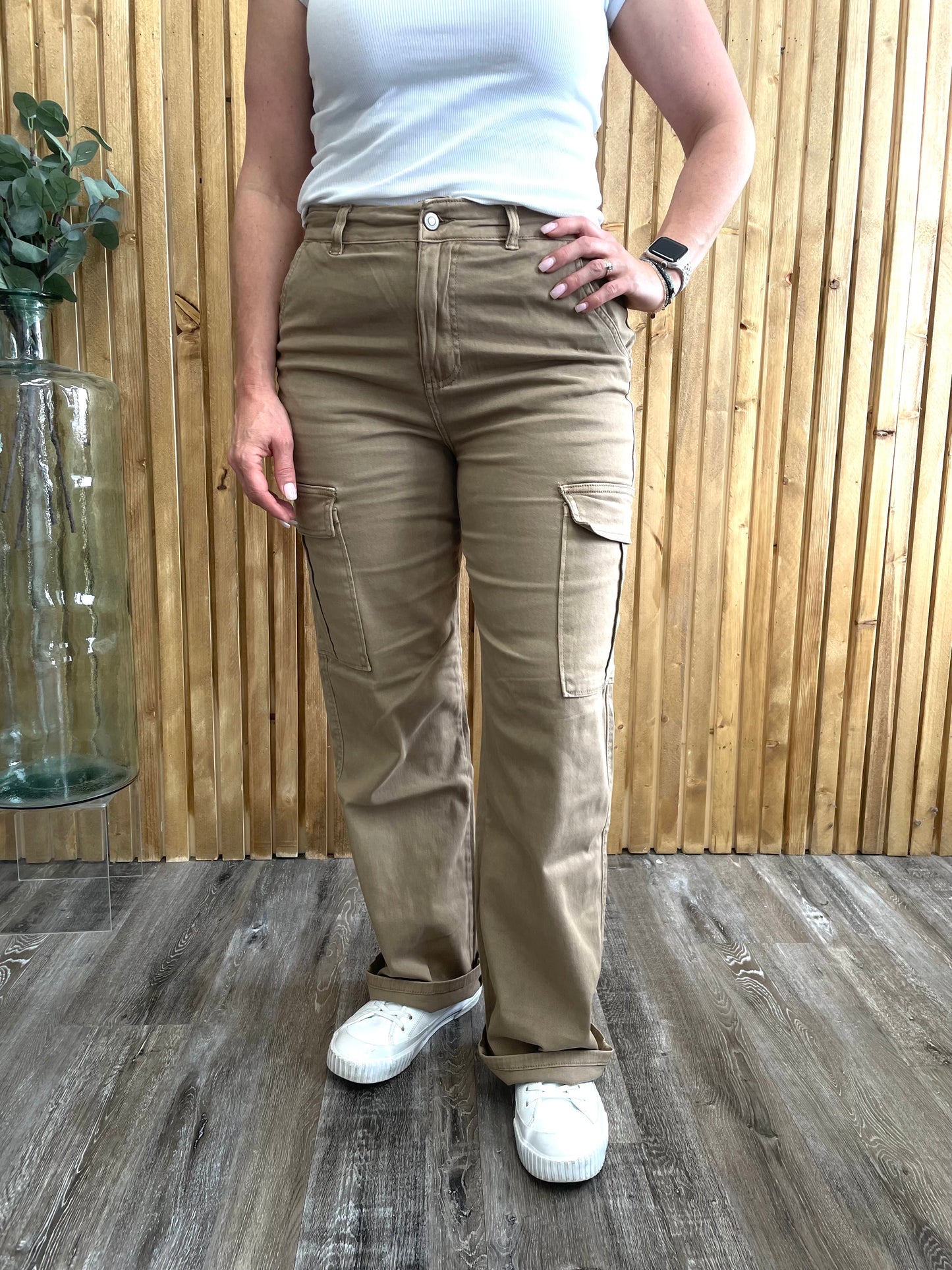 Dylan Straight Leg Cargo Pants - 21 Kouture