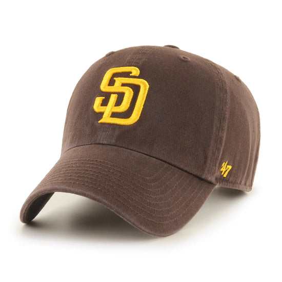 47 Brand San Diego Padres Clean Up Caps