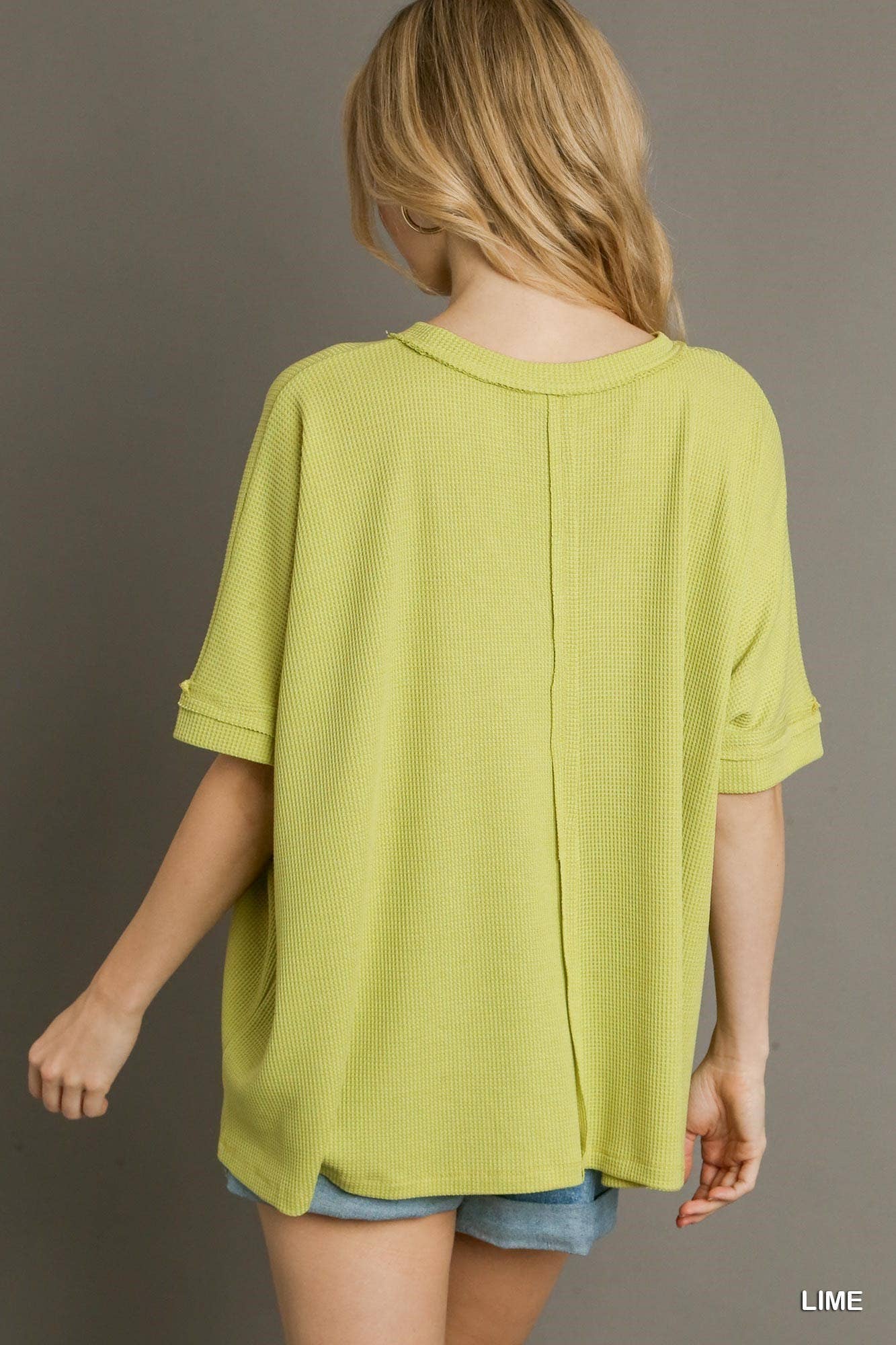 Tayla Waffle Knit Top