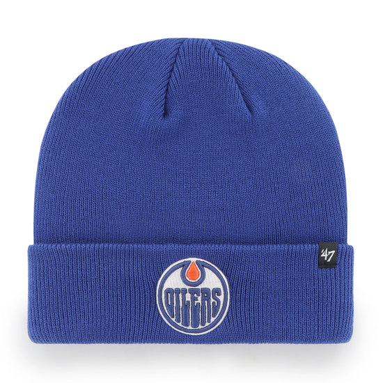 47 Brand Edmonton Oilers Raised Cuff Knit Hat