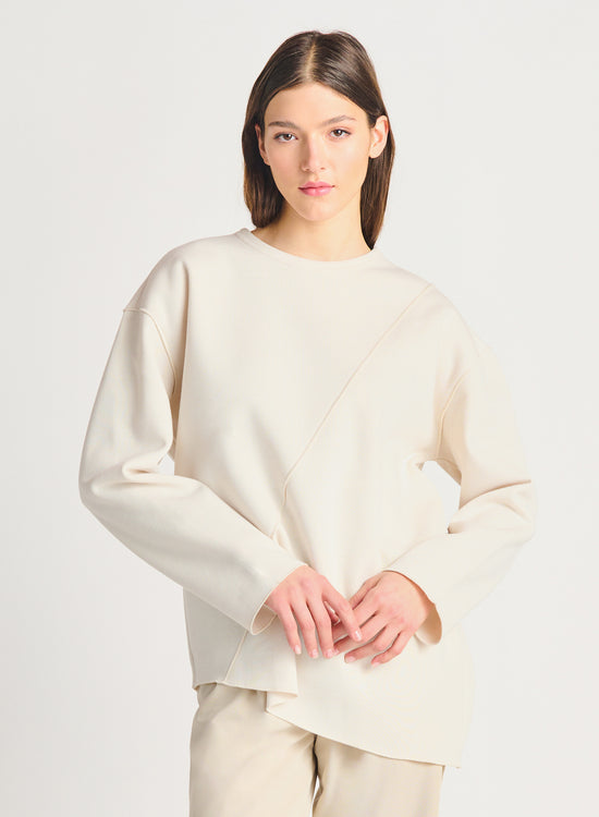 Skylar Asymmetrical Sweatshirt