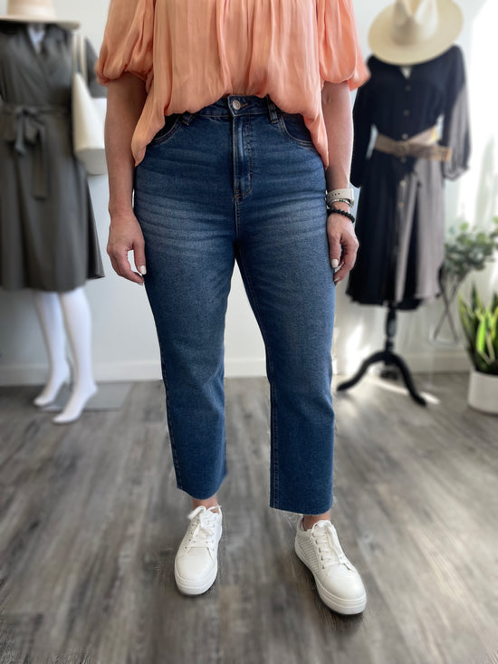 Dex Dylan High Rise Everyday Crop Jeans - 21 Kouture