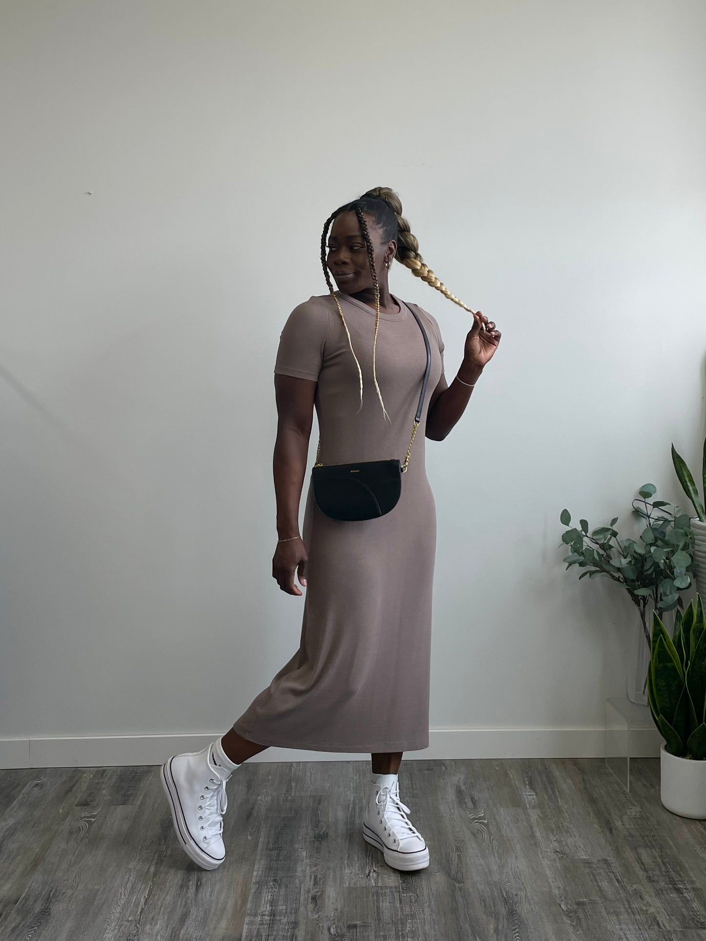 Dex Kelsey Ribbed Maxi Dress - 21 Kouture