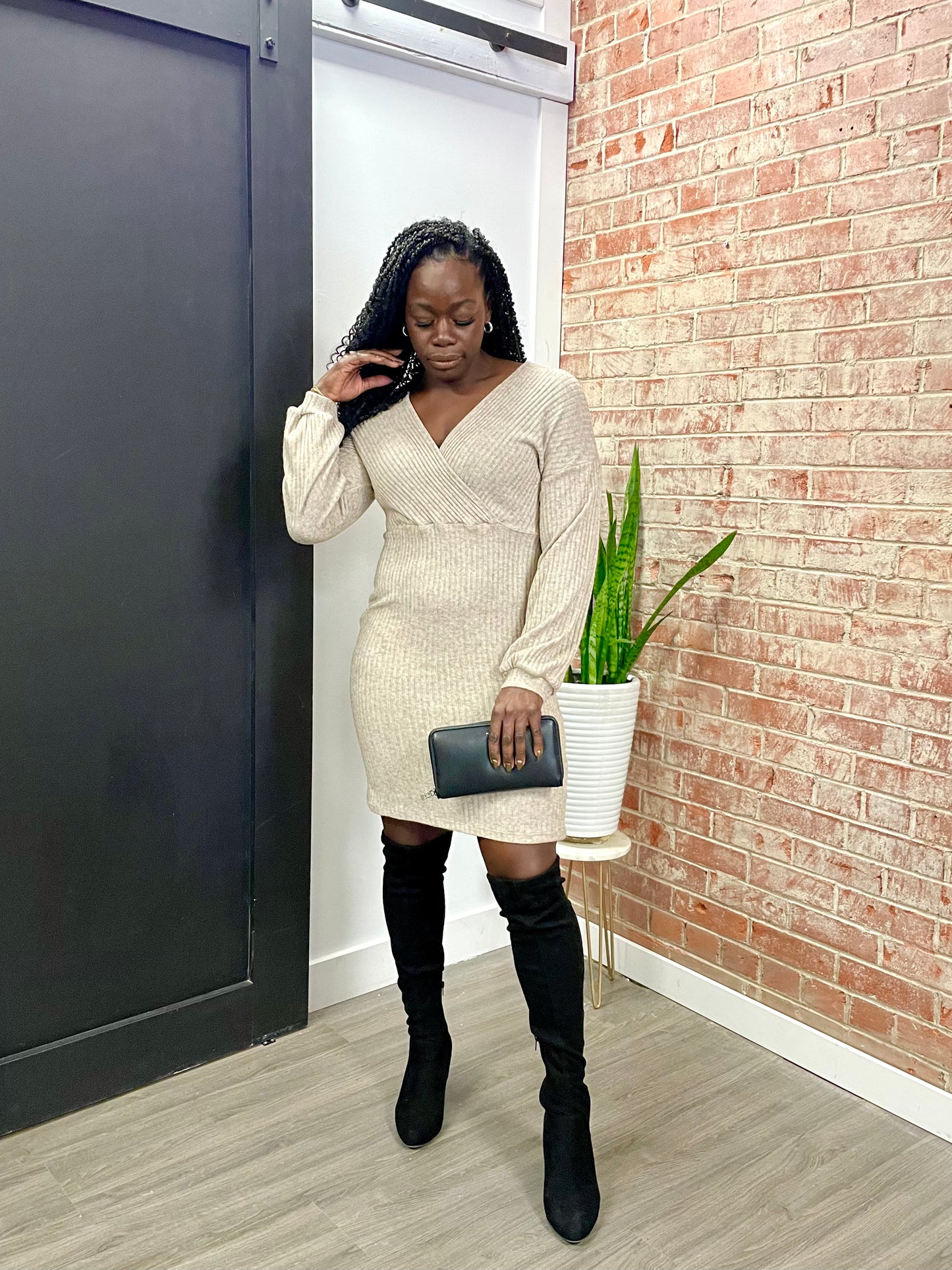 Eyes On Me Cashmere Dress - 21 Kouture