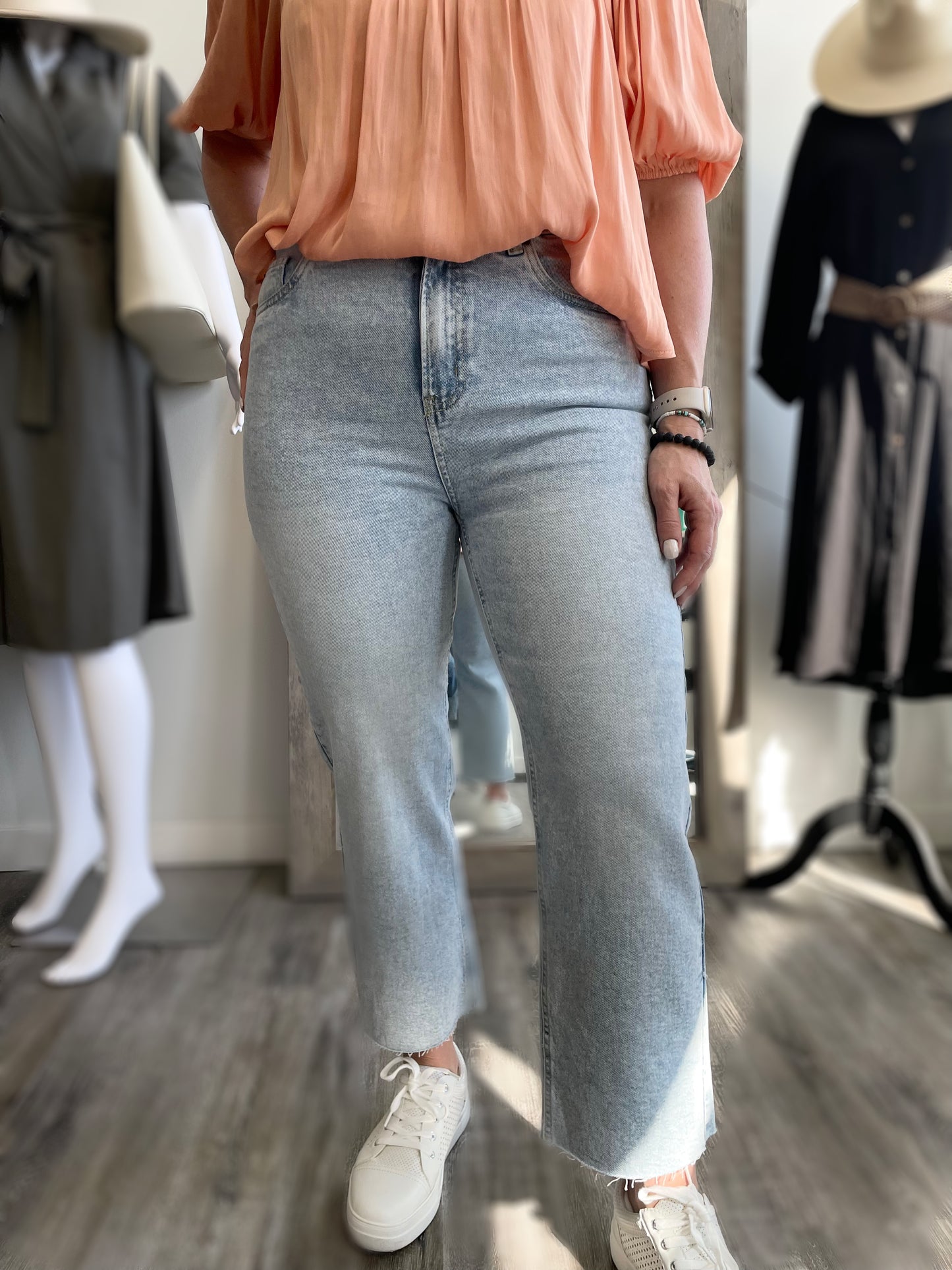 Dex Dylan High Rise Everyday Crop Jeans - 21 Kouture