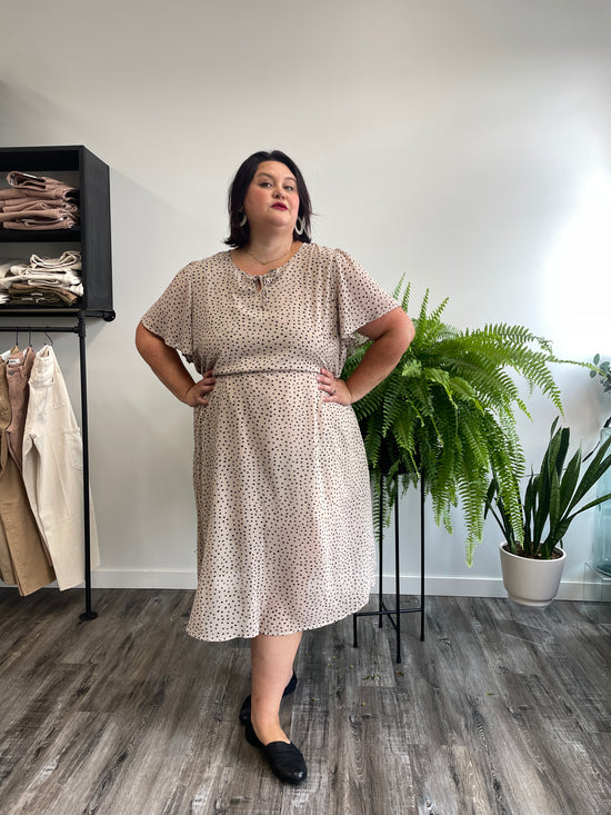 Juliette Midi Swing Dress - Curvy