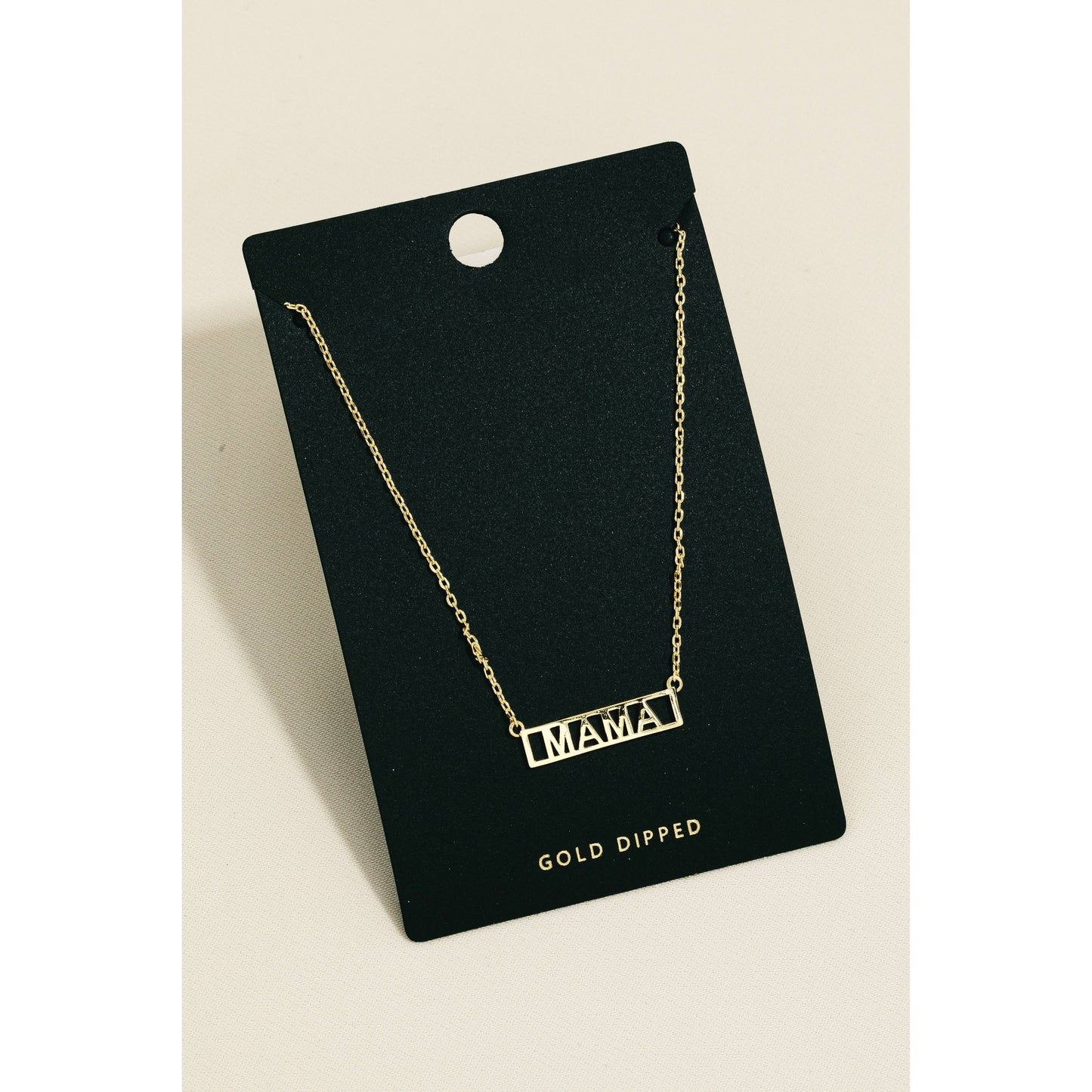 Mama Box Logo Necklace